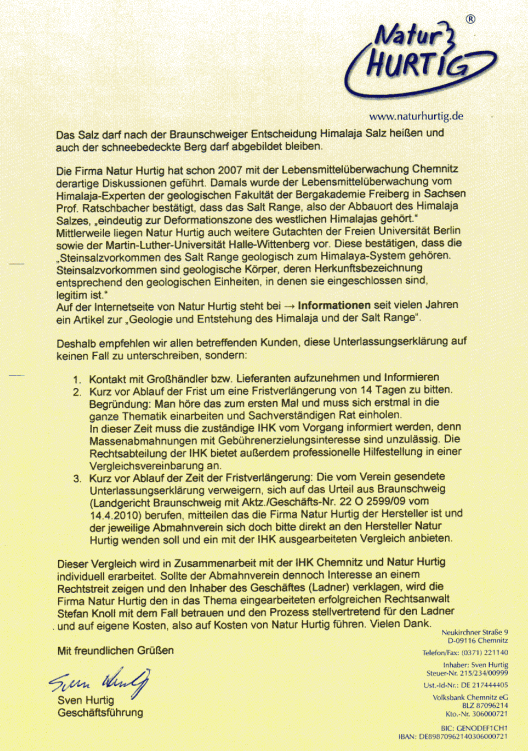 Abmahnungen Kundeninfo 2